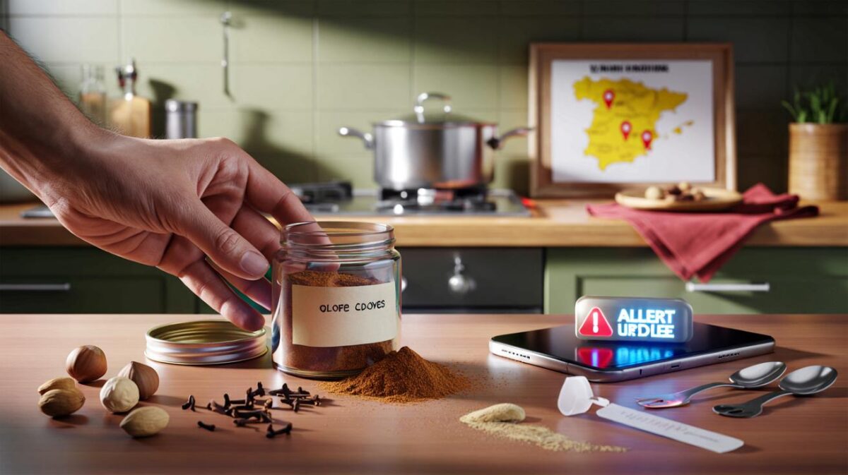 Alerta alimentaria por detección de avellanas y almendras en botes de clavo molido de una empresa alicantina: al menos cuatro comunidades bajo aviso