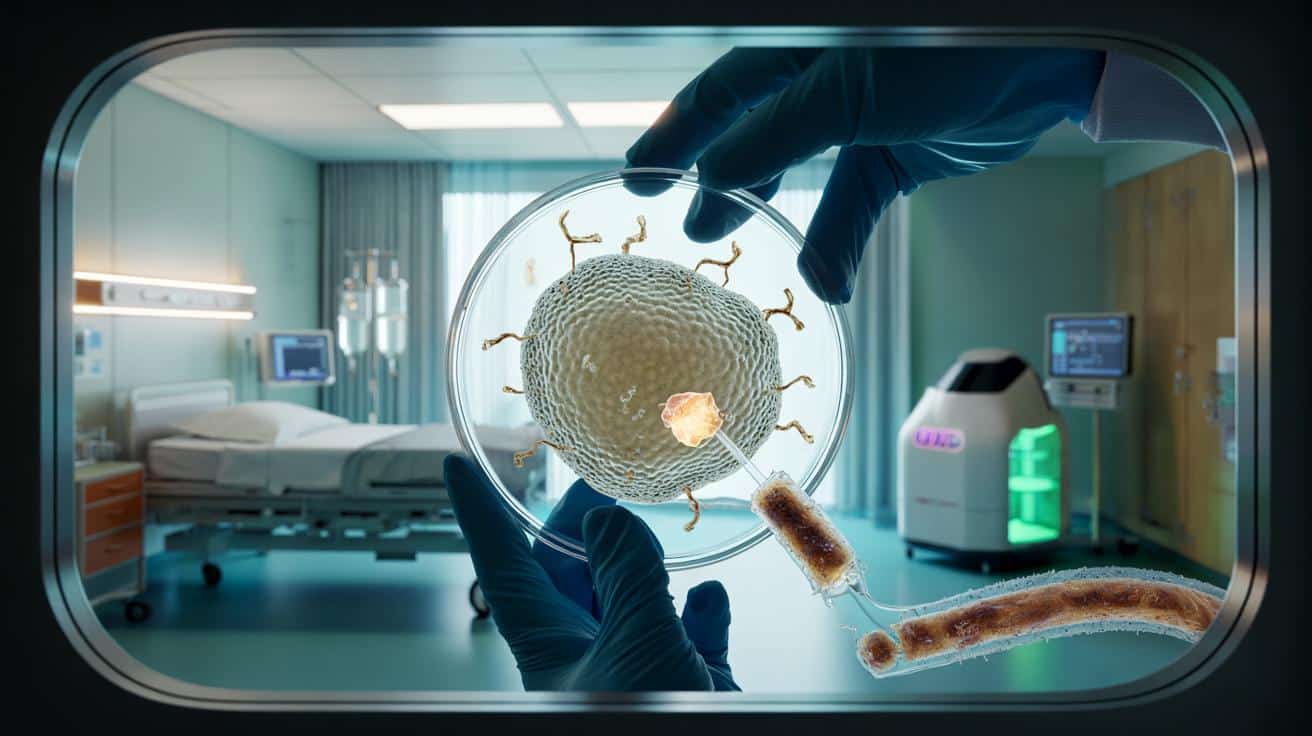 Científicos hallan posible vía para frenar a un hongo que afecta a pacientes internados en hospitales