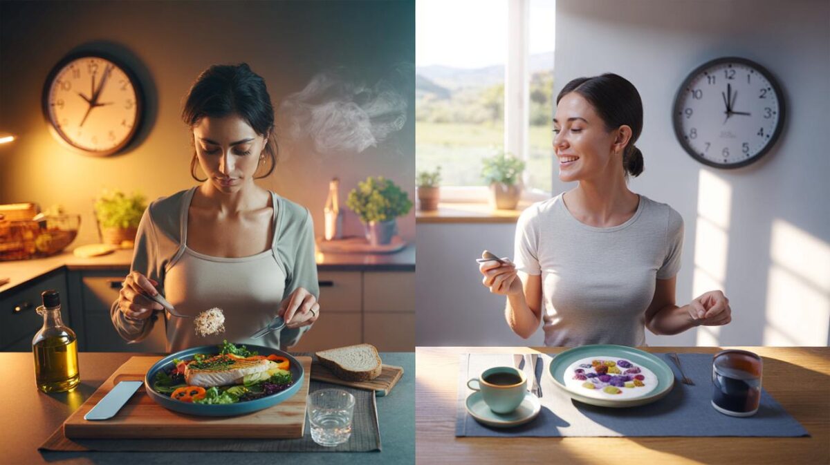 Júlia Farré, experta en nutrición: “Cenar más tarde de las 21 y desayunar antes de las 9 no es recomendable para tu salud”