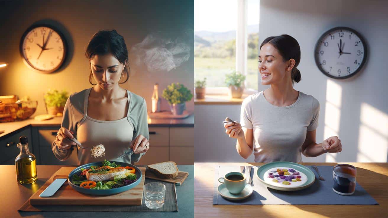 Júlia Farré, experta en nutrición: “Cenar más tarde de las 21 y desayunar antes de las 9 no es recomendable para tu salud”