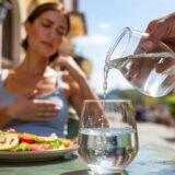 Marta León, experta en salud de la microbiota: "Beber demasiada agua mientras se come puede frenar la digestión"